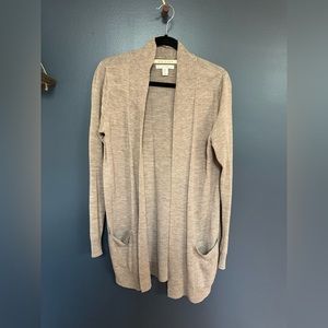 Extra-Fine 100% Merino Wool Long Cardigan